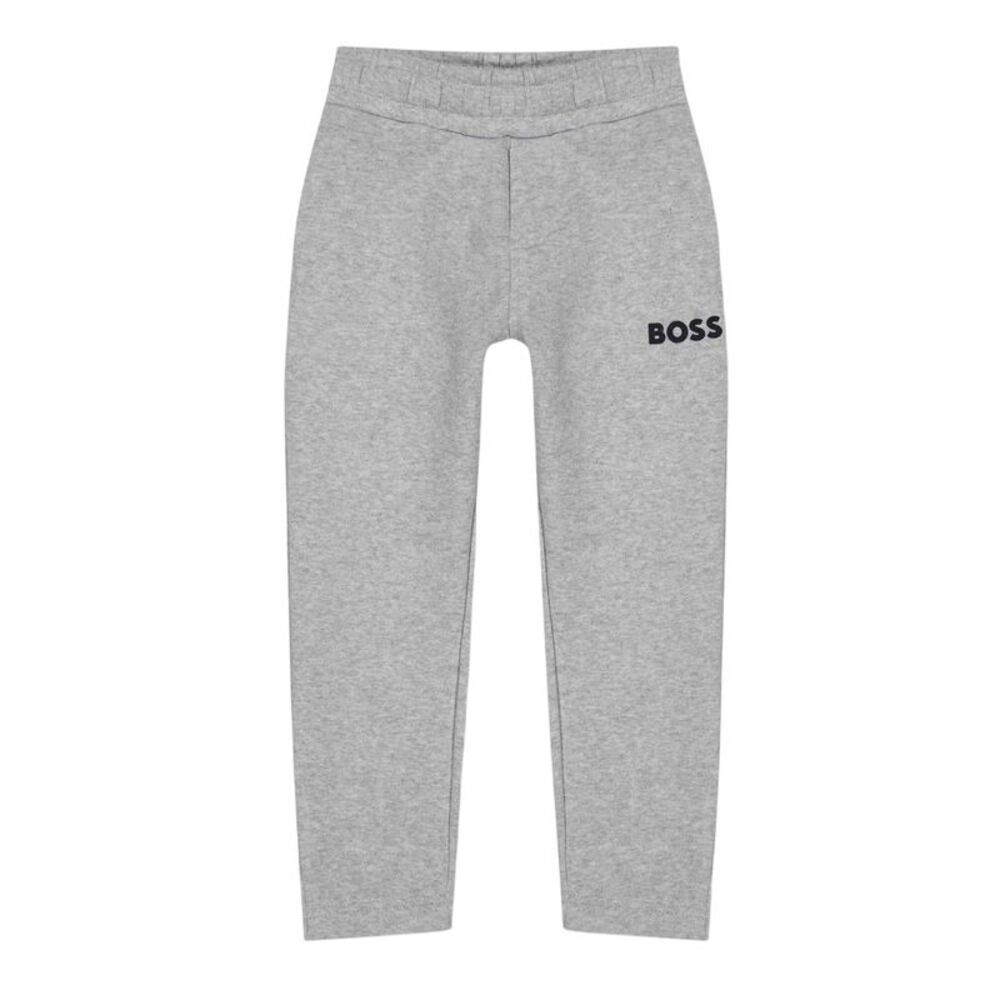 Boss Childrens/Kids Logo Joggers / Gray